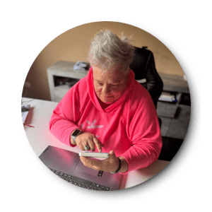 Marion Stahl bei der Arbeit – Beratung und Strategieentwicklung für Unternehmen